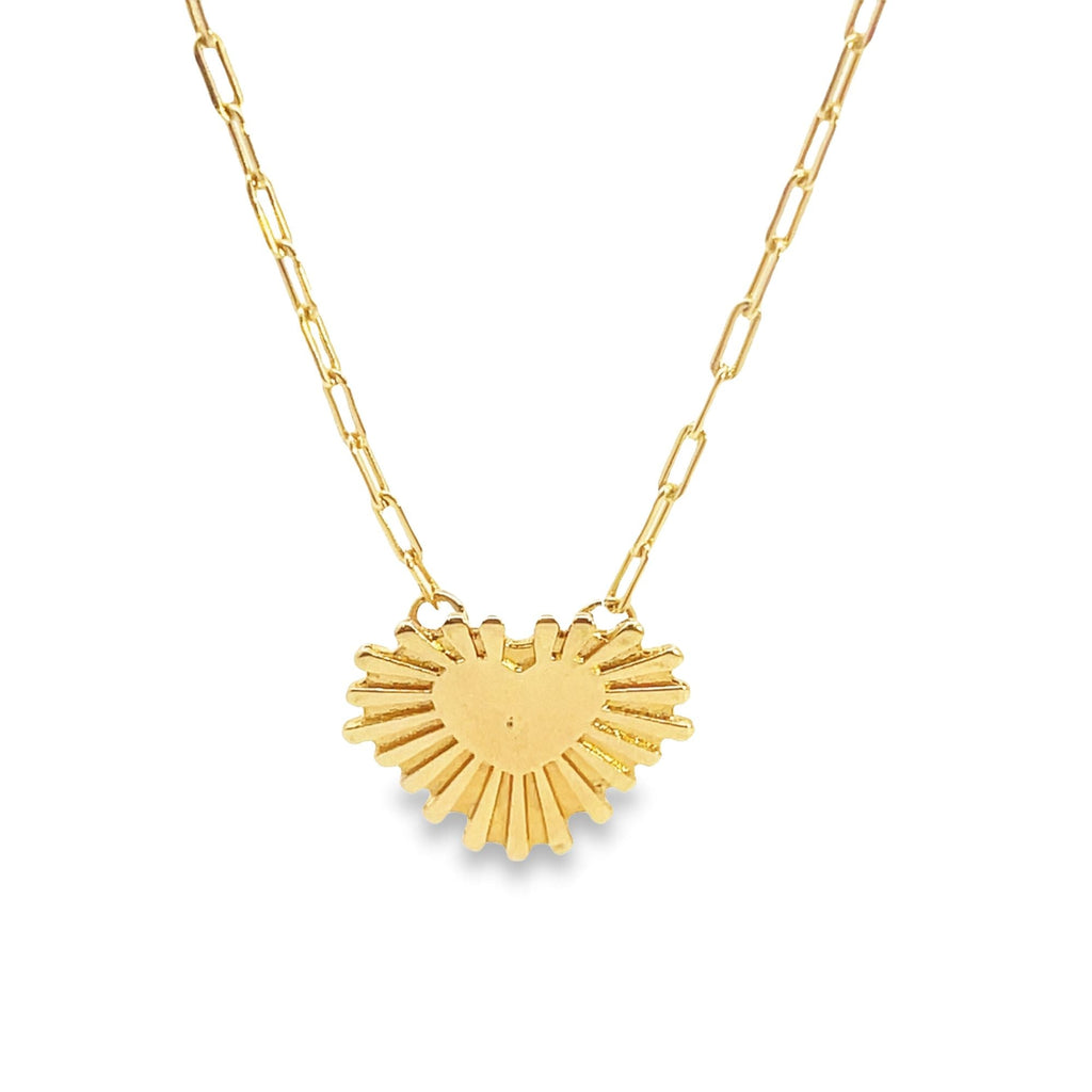 Heart Love Necklace (F12A)-0