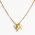 Forever Duo Cross Necklace-0