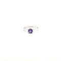 Blue Topaz Ring in .925 Sterling Silver - KSR 15851-1