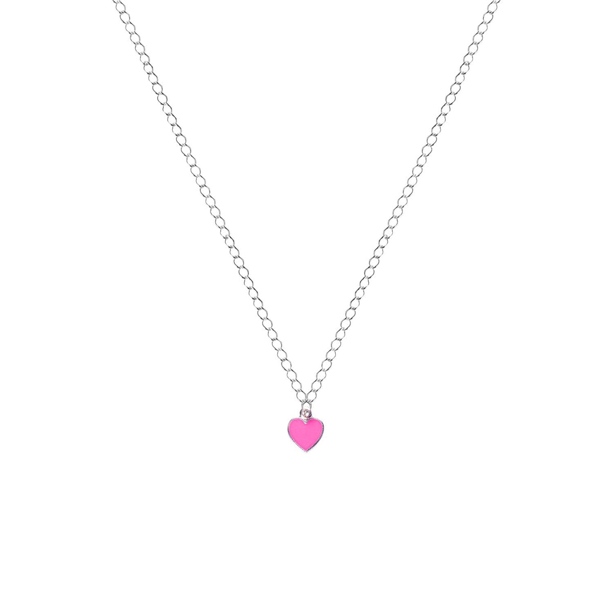 Rose Pink Heart Necklace, Playing Cards inspired Queen of Hearts | by lovedbynlanla-0